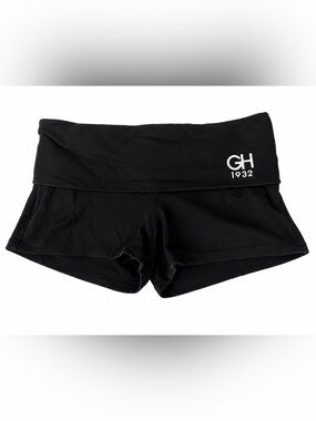 Gilly Hicks Navy Blue Fold-Over Waist Shorts
